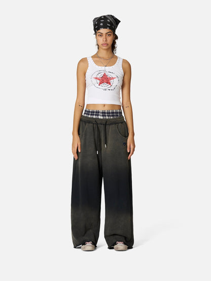 Aelfric Eden Double Waist Vintage Baaggy Sweatpants